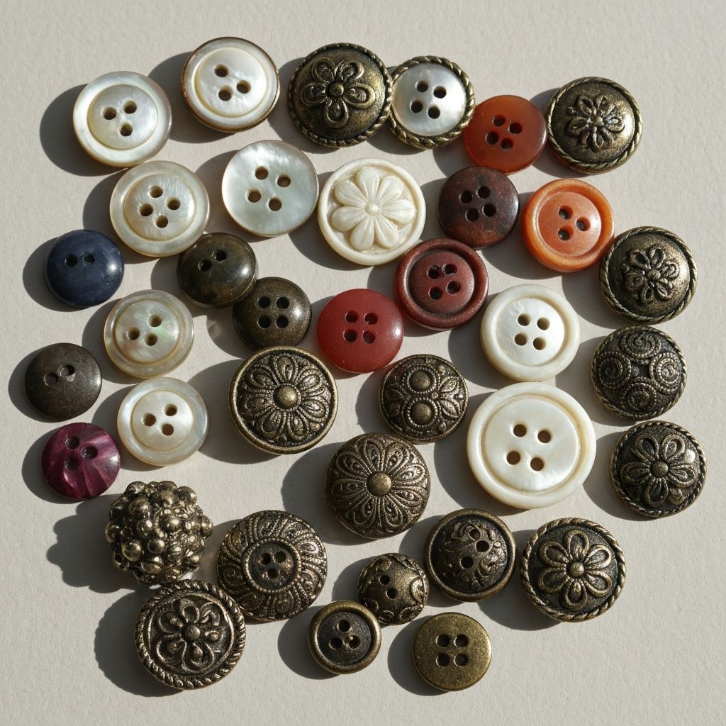 Decorative Buttons Collection