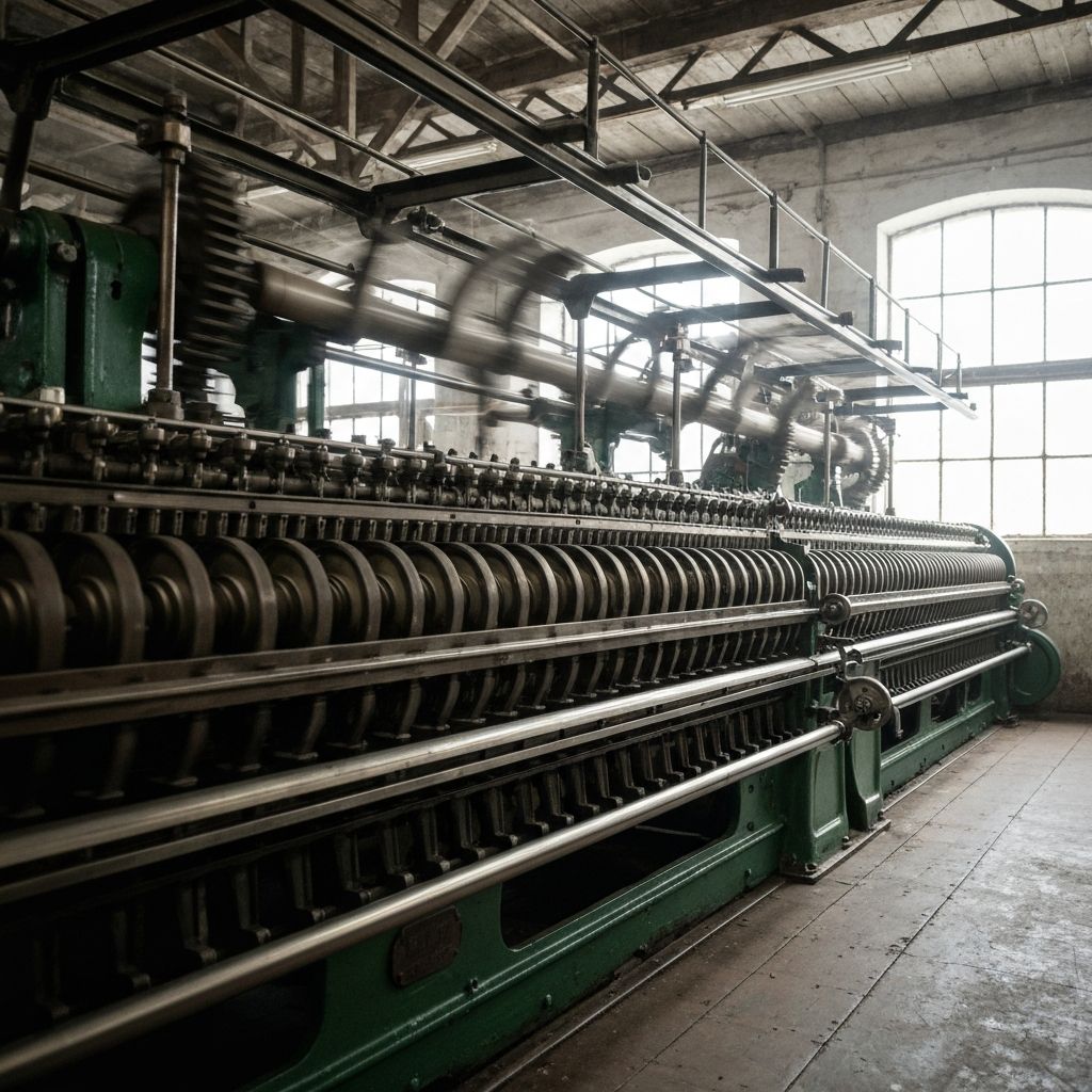 Industrial Ring Spinning Machine